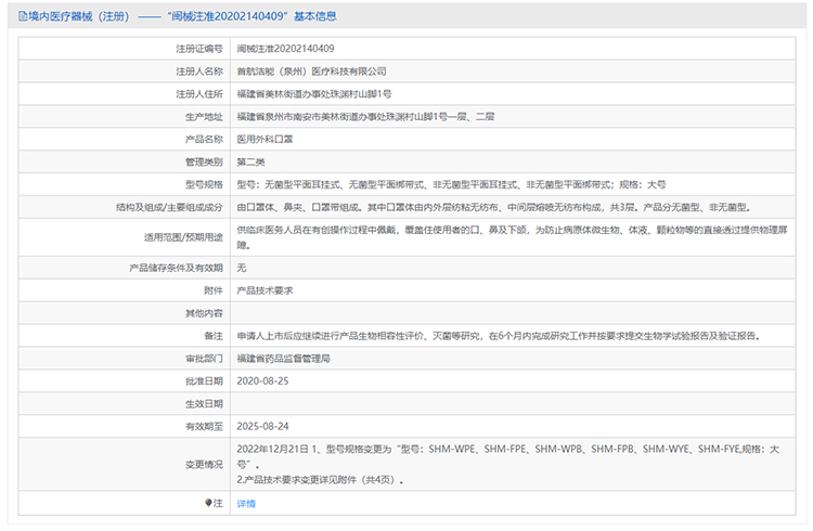 漢盾無菌型平面耳掛式一次性醫(yī)用外科口罩1